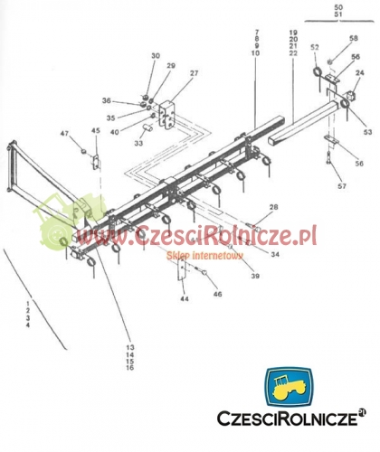 951635 AMAZONE PŁYTKA DOCISKOWA