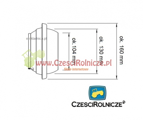 WŁOSKI 4" ZAŚLEPKA MĘSKA