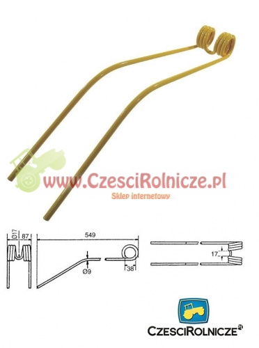 PALEC ZGRABIARKI POKOSOWEJ NIEMEYER