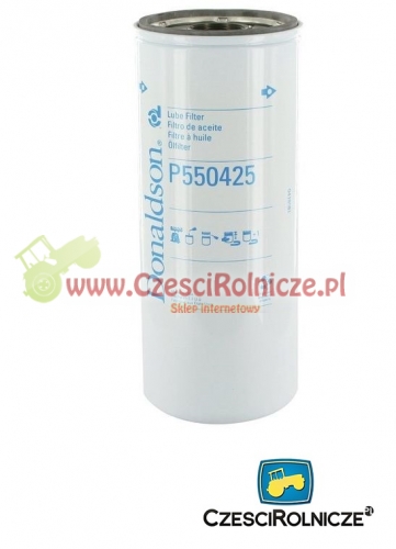 P550425 FILTR OLEJU 1 3/8-16UN L-255 FI-110/U-100.