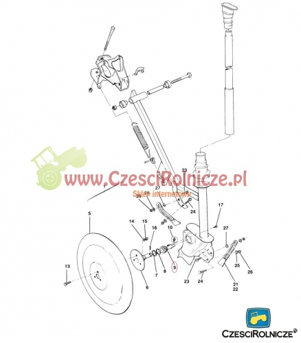 3457400 AMAZONE PANEWKA PIASTY REDLICY TALERZOWEJ