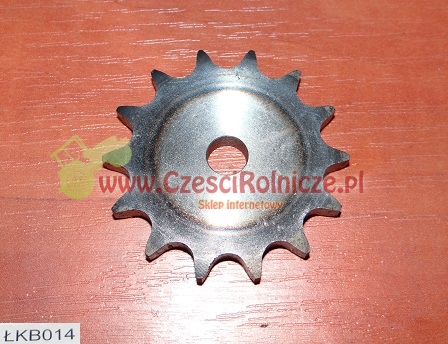 KOŁO ŁAŃCUCHOWE 1/2" 08B-1 Z-14 HARTOWANE (1/2" X 5/16")