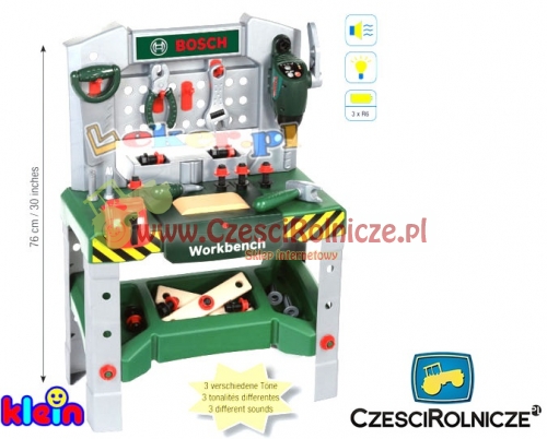 KLEIN 8624 zestaw majsterkowicza Bosch dla dzieci