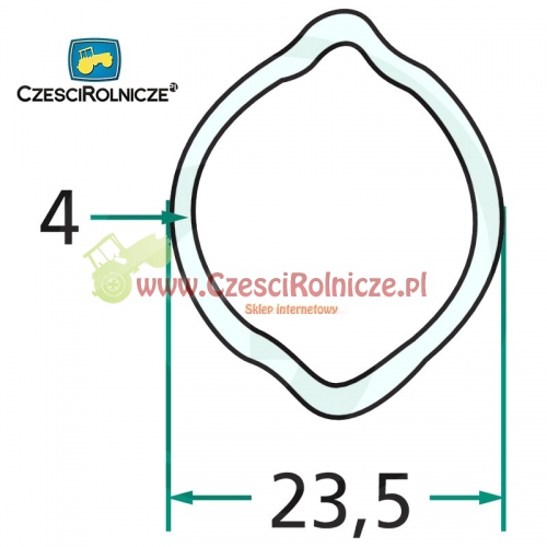 RURA PROFILOWANA G1 23,5*31*4,0 OOC 