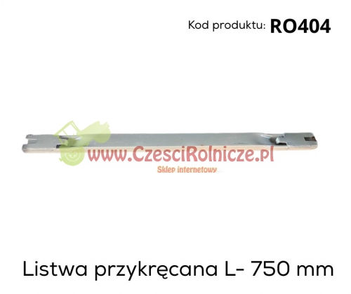 LISTWA PRZENOŚNIKA TP WARFAMA L=75CM URSUS 750 mm