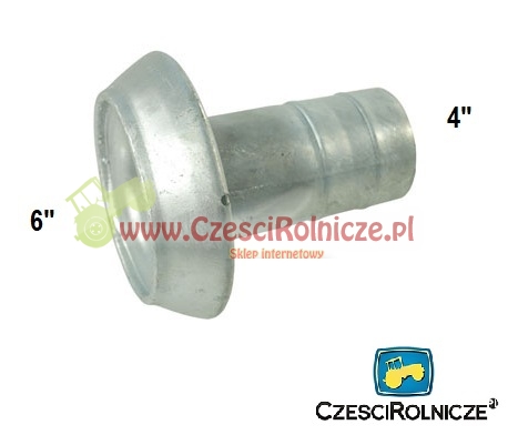 PERROT 6" ZŁĄCZE MĘSKIE - RURA 4" ~ FI- 114,3 MM