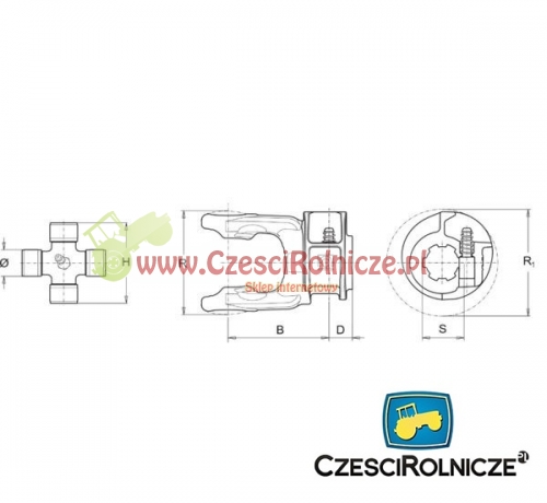  WIDŁAK ( 23,80- 61,20 ) 1 3/8 - Z 6 " 2 G2 S2