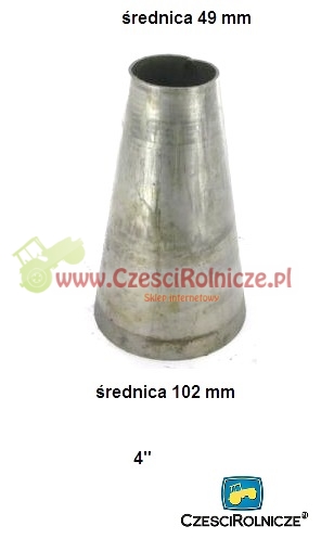 WYLEWKA STALOWA 4 " DO PRZYSPAWANIA