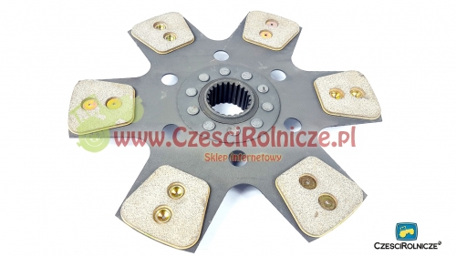 TARCZA SPRZĘGŁA  Z-23 47*51 350   6 SPIEK 