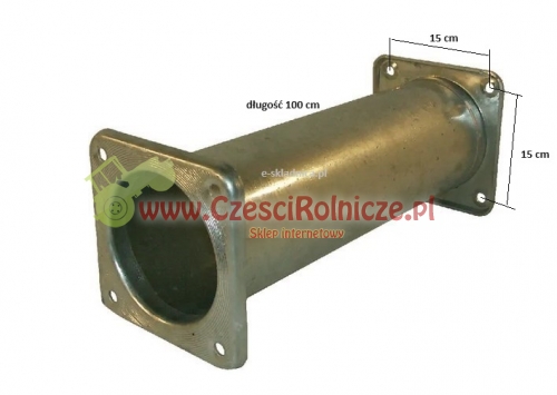 PERROT 6" PŁYTA 150*150 - PŁYTA 150*150 RURA 1000MM [BNA633-B]