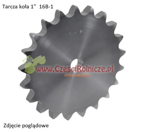 KOŁO ŁAŃCUCHOWE 1" 16B-1 Z-57 - TARCZA
