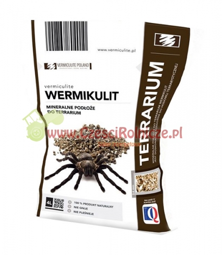 Podłoże do terrarium mineralny uniwersalny opakowanie 4 Litry
