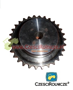 KOŁO ŁAŃCUCH. 1/2" 08B-1 Z-30 HARTOWANE (1/2" X 5/16")