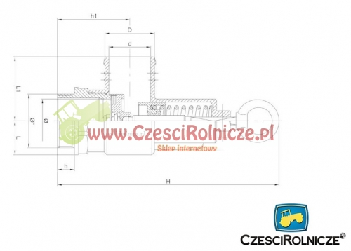 bnz007 Zawór 2 1/2 cala