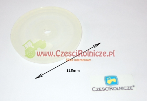 oca048 MEMBRANA POMPY 116 MM *12MM DESMOPAN UDOR