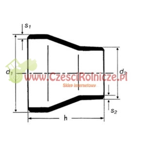 RURA REDUKCYJNA 6 NA 4 DO PRZYSPAWANIA