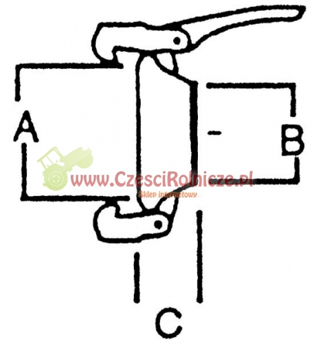 WŁOSKI 4 ZŁĄCZKA ŻEŃSKA DO PRZYSPAWANIA
