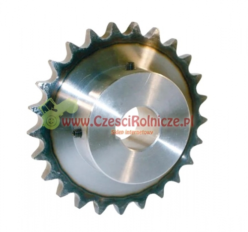 KOŁO ŁAŃCUCH. 1/2" 08B-1 Z-22 OTWÓR 25 MM HART. [ŁKB022-25] 