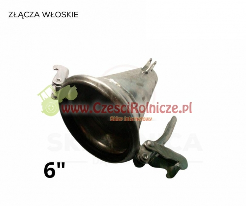 BNW621 WŁOSKI 6" WYLEWKA STALOWA ŻEŃSKA