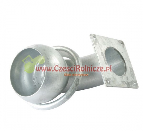 ZŁĄCZKA MĘSKA - KOLANO 90 - PŁYTA 150-150