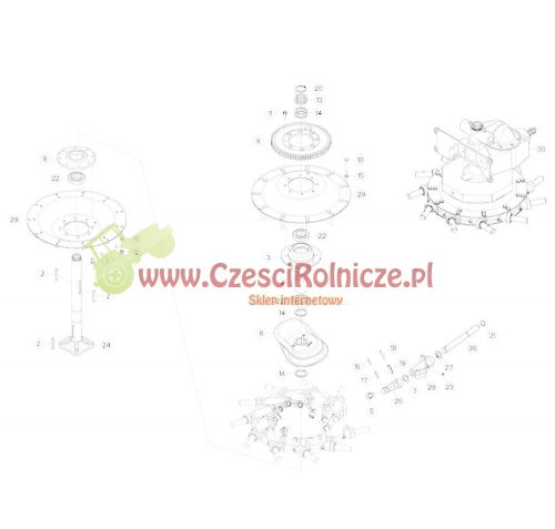  PROWADNICA KUHN GA7301 