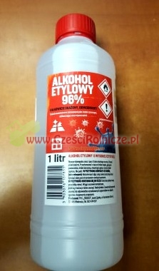 DC508 Alkohol etylowy całkowicie skażony 96% odwodniony 1 Litr