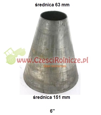 WYLEWKA STALOWA 6 " DO PRZYSPAWANIA