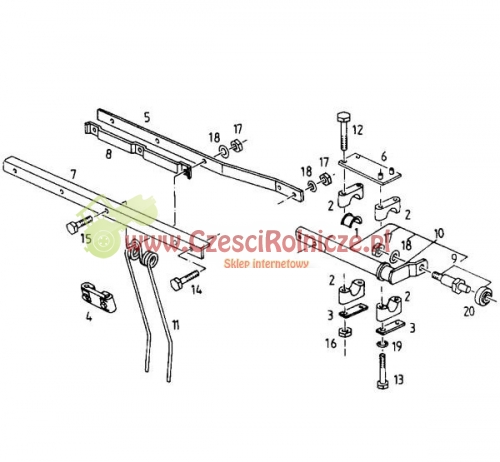 DEUTZ FAHR PANEWKA ŁOŻYSKA