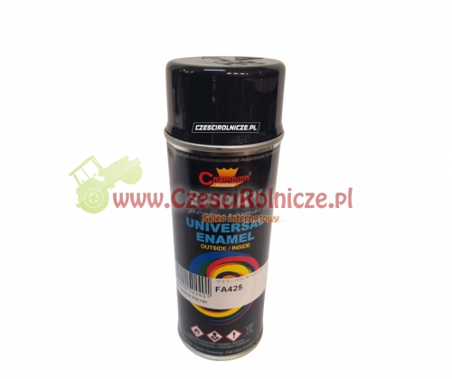 FARBA W SPRAYU CZARNY POŁYSK