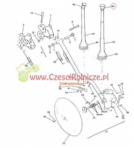 3188500 AMAZONE MIESZEK GÓRNY