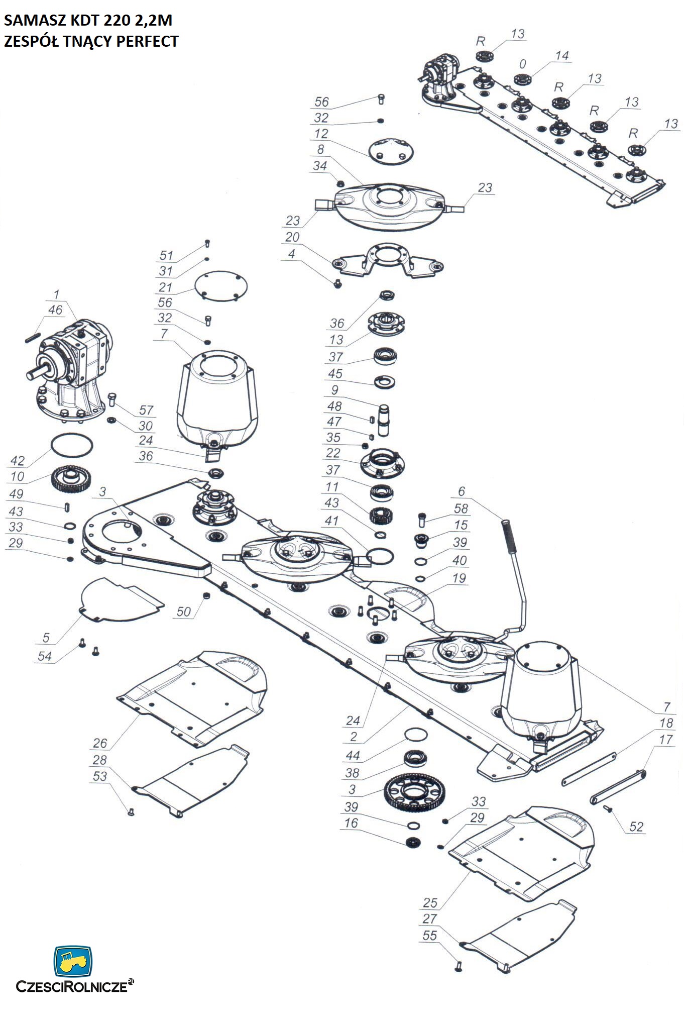 SAMASZ KDT 220 2,2M ZESPÓŁ TNĄCY PERFECT