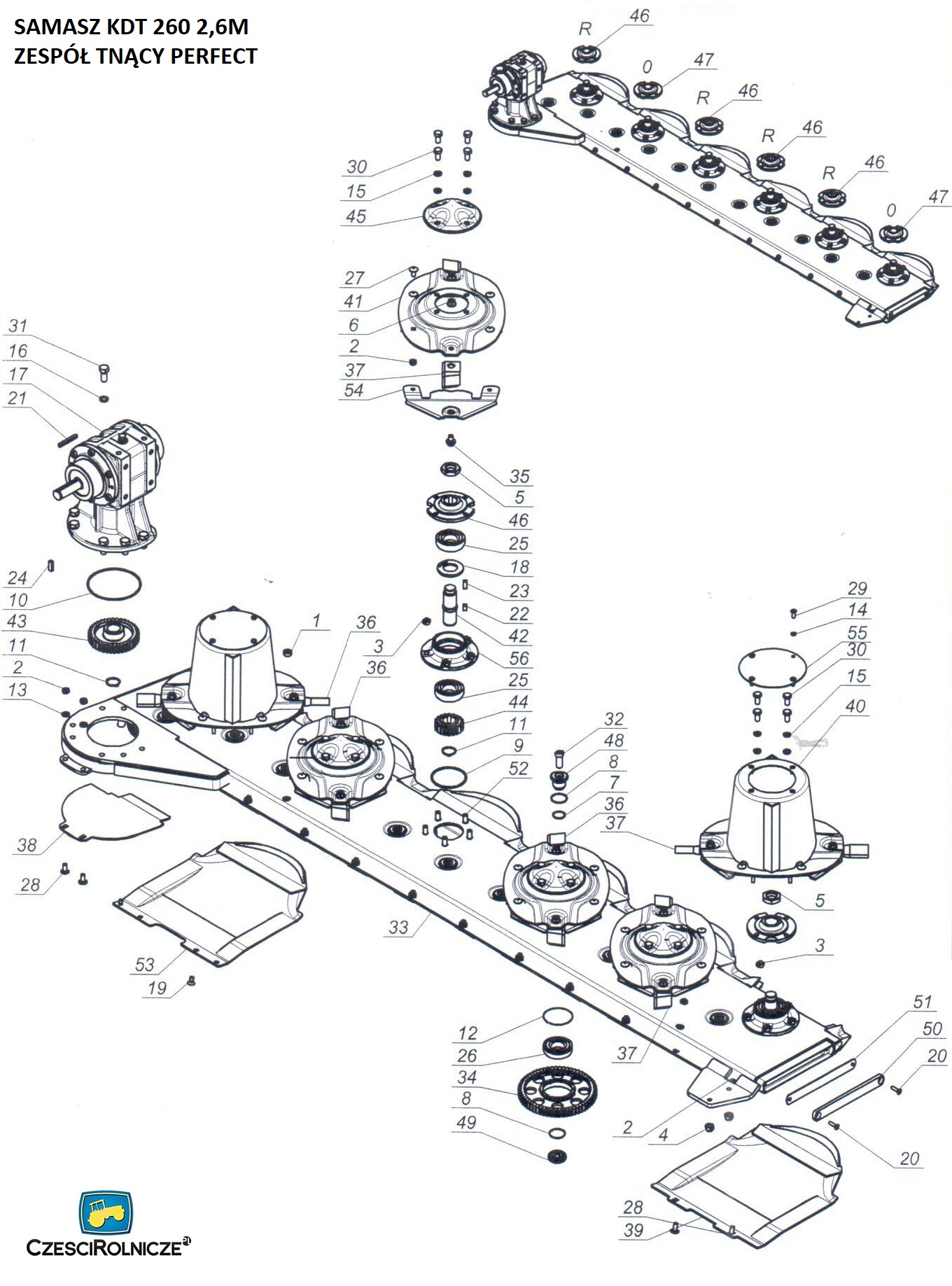 SAMASZ KDT 260 2,6M ZESPÓŁ TNĄCY PERFECT