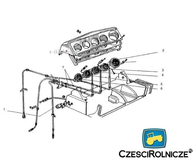 Deska rozdzielcza MTZ PRONAR BELARUS